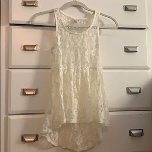 Lace tank top